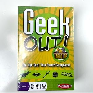 Geek Out Table Top Board Game - Limited Edition - Playroom Entertainment…